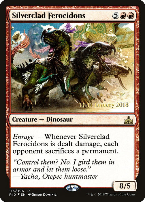 Silverclad Ferocidons  (Foil)