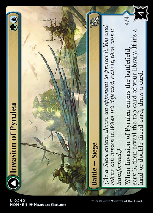 Invasion of Pyrulea // Gargantuan Slabhorn (Foil)