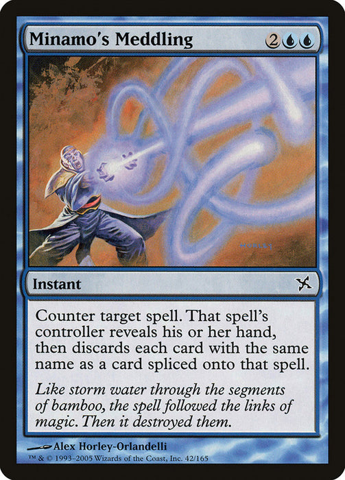 Minamo's Meddling  (Foil)