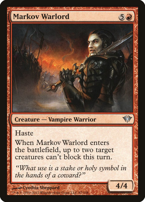 Markov Warlord  (Foil)