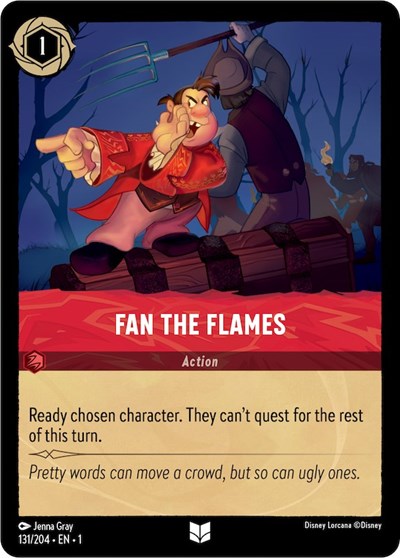 Fan the Flames - Foil
