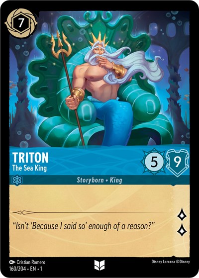 Triton - The Sea King - Foil