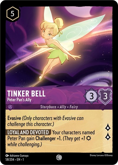 Tinker Bell - Peter Pan's Ally - Foil