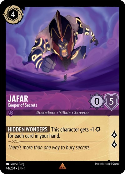 Jafar - Keeper of Secrets - Foil