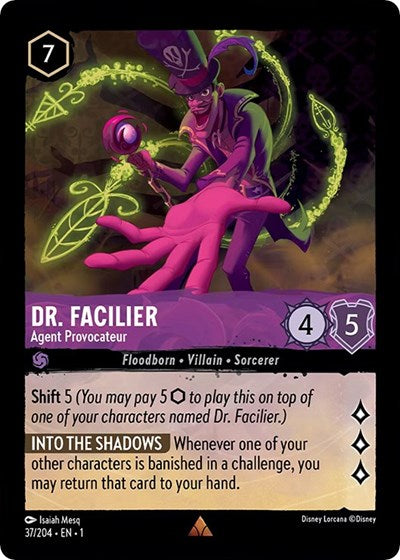 Dr. Facilier - Agent Provocateur - Foil
