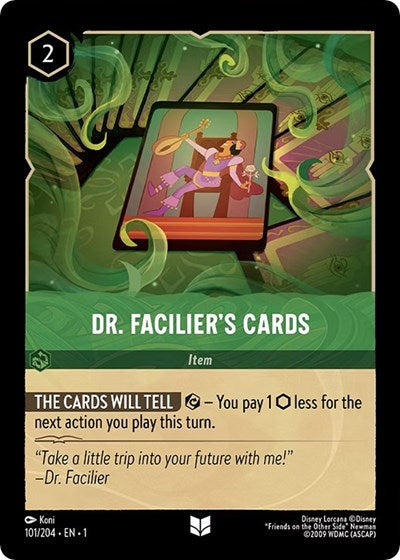 Dr. Facilier's Cards - Foil