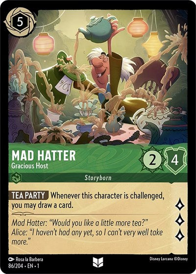 Mad Hatter - Gracious Host - Foil