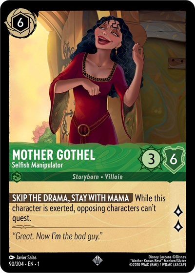Mother Gothel - Selfish Manipulator - Foil