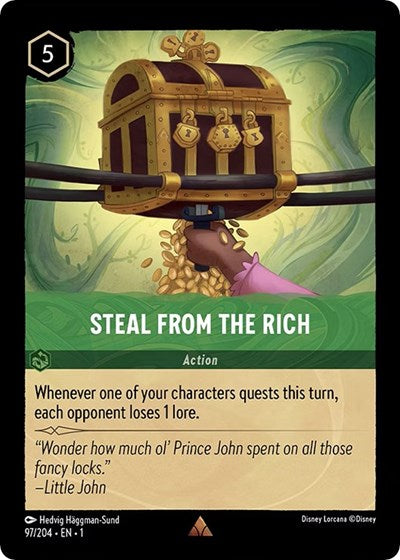 Steal From The Rich - Foil