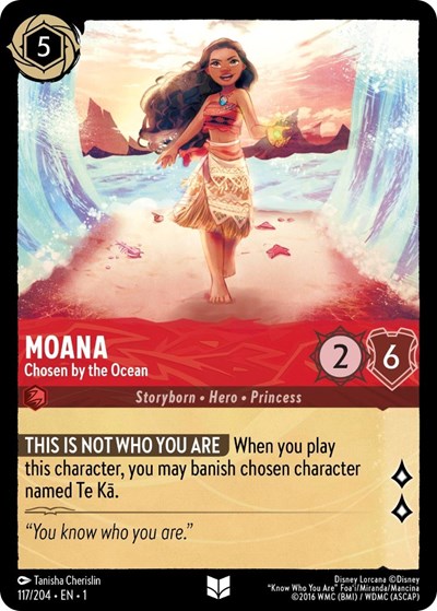 Moana - Chosen by the Ocean - Foil