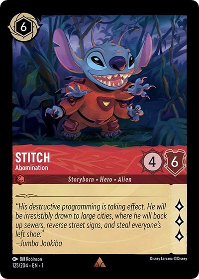 Stitch - Abomination - Foil
