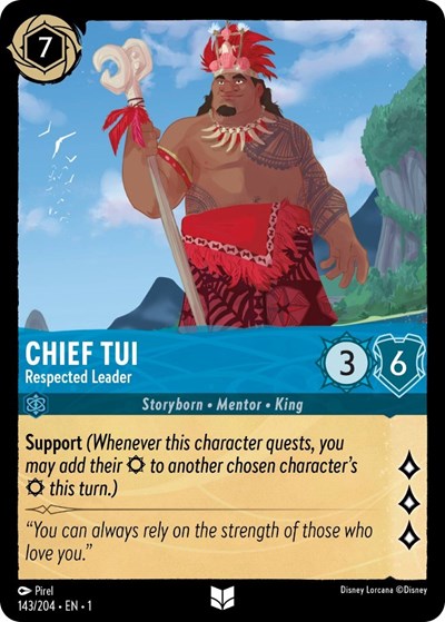 Chief Tui - Respected Leader - Foil