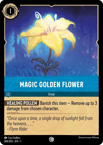 Magic Golden Flower - Foil