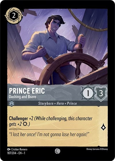 Prince Eric - Dashing and Brave - Foil