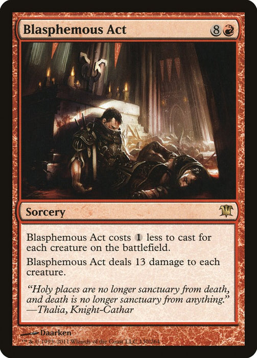 Blasphemous Act  (Foil)