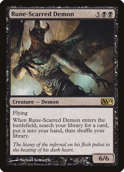 Rune-Scarred Demon  (Foil)