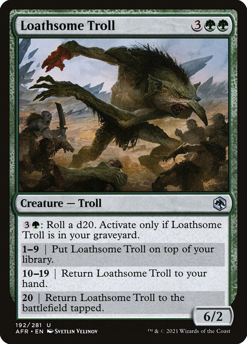 Loathsome Troll  (Foil)