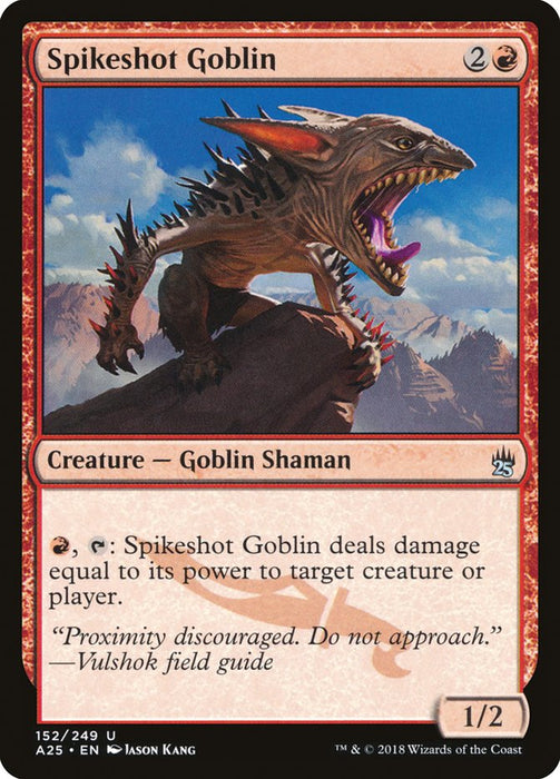 Spikeshot Goblin  (Foil)