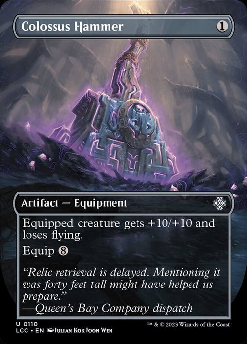 Colossus Hammer - Borderless - Inverted