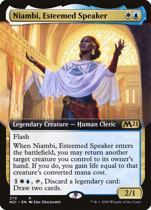 Niambi, Esteemed Speaker  - Legendary - Extended Art