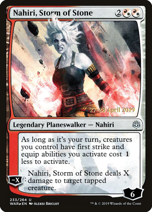 Nahiri, Storm of Stone  (Foil)