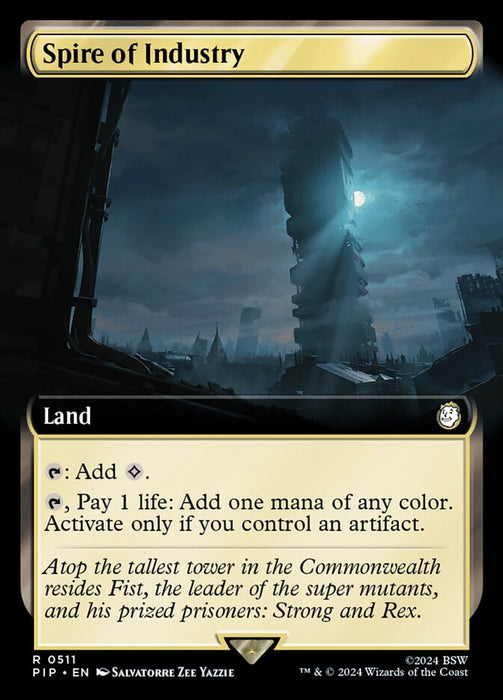 Spire of Industry - Extended Art (Foil)