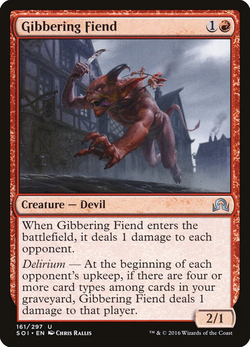 Gibbering Fiend  (Foil)