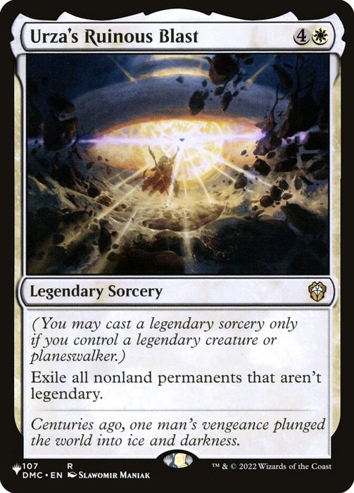 Urza's Ruinous Blast - Legendary