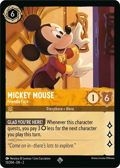 Mickey Mouse - Friendly Face - Foil