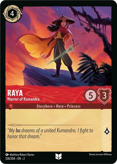 Raya - Warrior of Kumandra - Foil