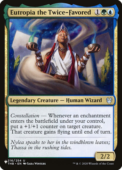 Eutropia the Twice-Favored - Legendary