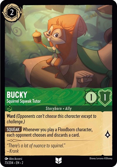 Bucky - Squirrel Squeak Tutor - Foil