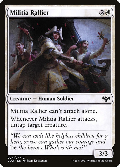 Militia Rallier  (Foil)