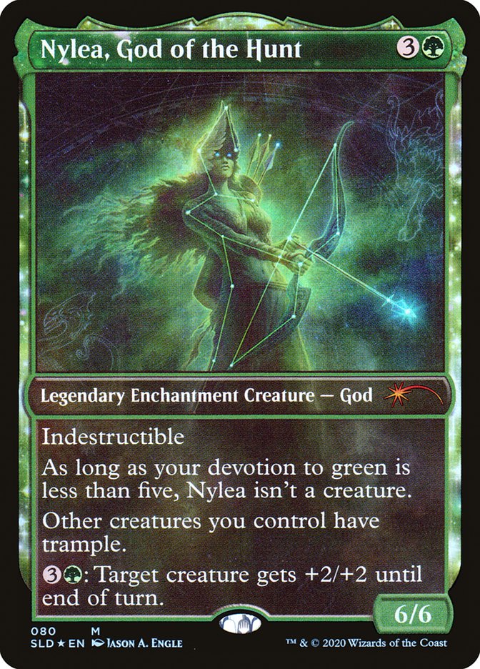 Nylea, God of the Hunt - Full Art - Nyxtouched
