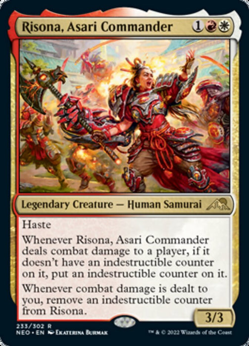 Risona, Asari Commander  - Legendary (Foil)