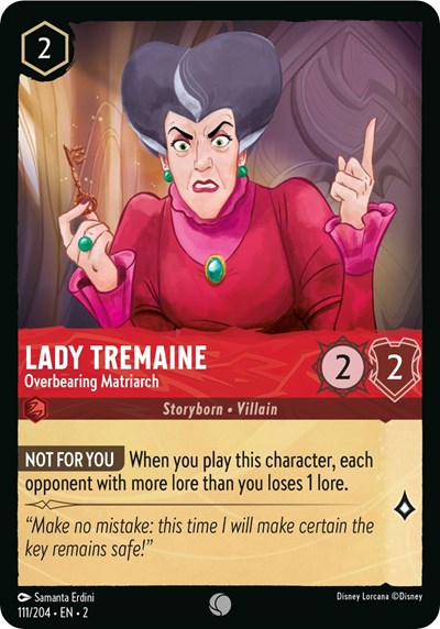 Lady Tremaine - Overbearing Matriarch - Foil