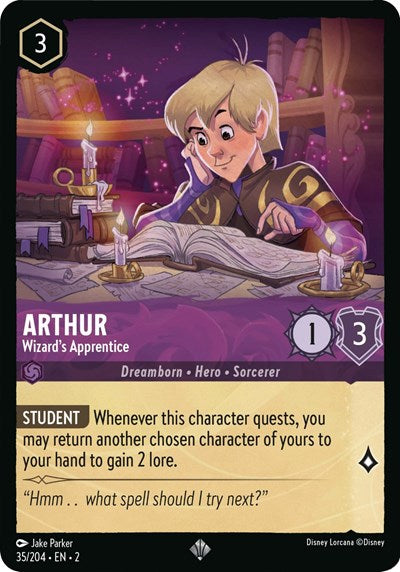 Arthur - Wizard's Apprentice - Foil