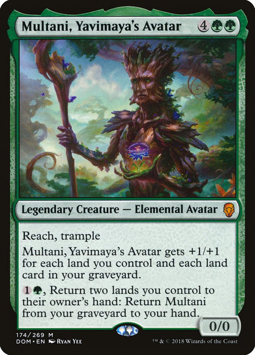 Multani, Yavimaya's Avatar  - Legendary (Foil)
