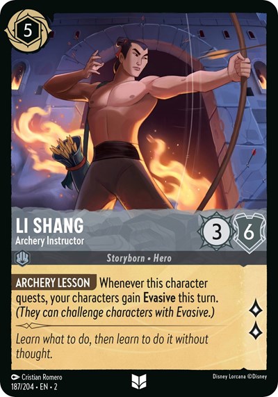 Li Shang - Archery Instructor - Foil