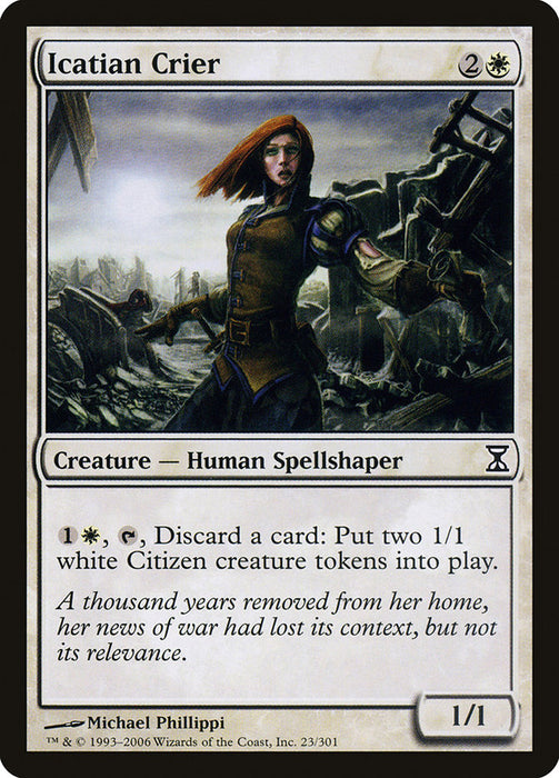 Icatian Crier  (Foil)