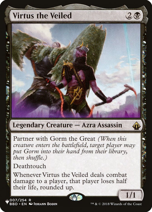 Virtus the Veiled  - Legendary