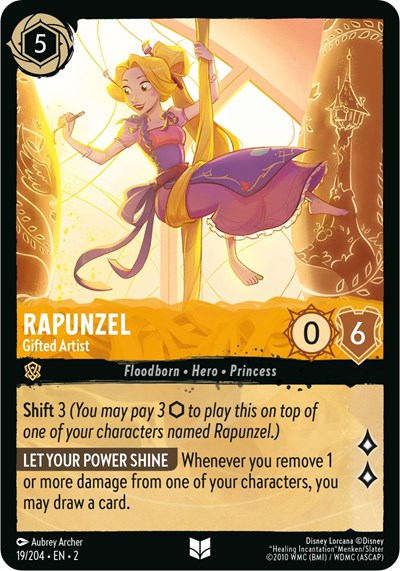 Rapunzel - Gifted Artist - Foil