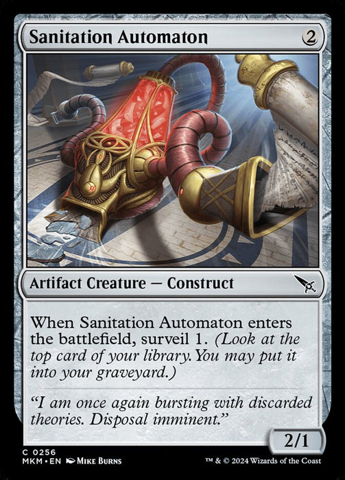 Sanitation Automaton (Foil)