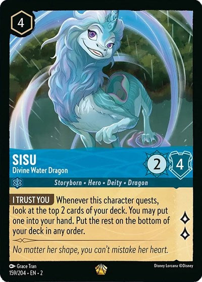 Sisu - Divine Water Dragon - Foil