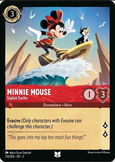 Minnie Mouse - Stylish Surfer - Foil
