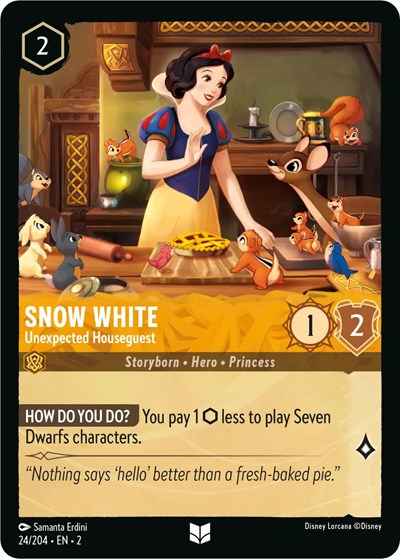 Snow White - Unexpected Houseguest - Foil
