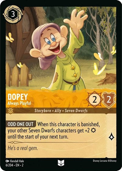 Dopey - Always Playful - Foil