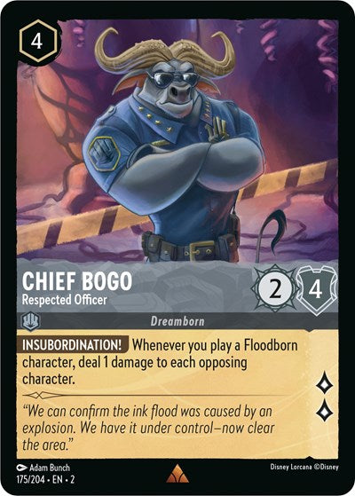 Chief Bogo - Respected Officer - Foil