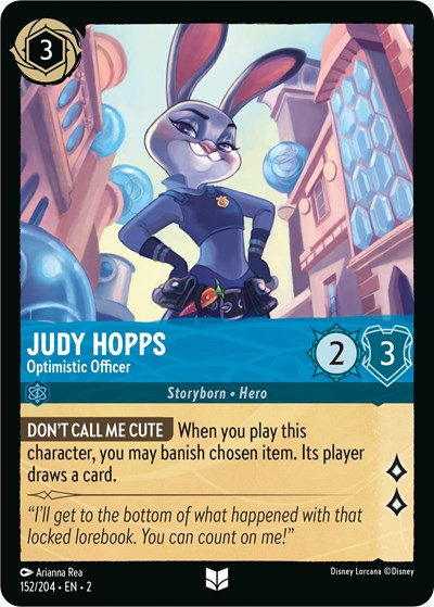 Judy Hopps - Optimistic Officer - Foil