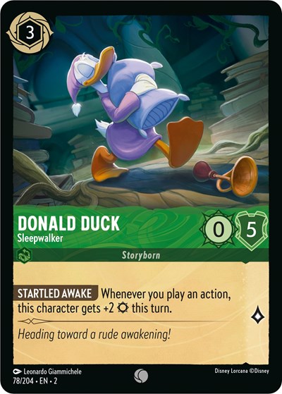 Donald Duck - Sleepwalker - Foil